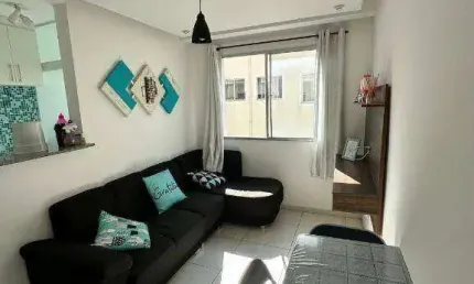 Apartamento 2 dormitórios à venda, 47 m² - Condomínio Parque Sicília - Vossoroca - Votorantim/SP