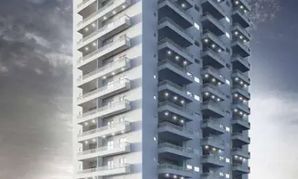 Apartamento 2 suítes à venda, 80m², Residencial Karla Santos em Praia Grande/SP - próximo a praia