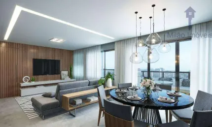 Apartamento 3 dormitórios à venda, 107 m²  - parque campolim - sorocaba/sp
