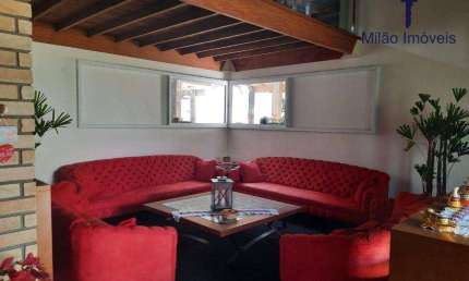 Casa 5 dormitórios à venda, 530 m²  - Condomínio Recanto dos Pássaros - Alumínio/SP