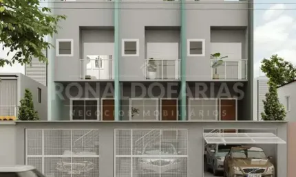 Sobrado a venda com 100 m², 03 dormitórios sendo 01 suíte ,na região do Campo Grande