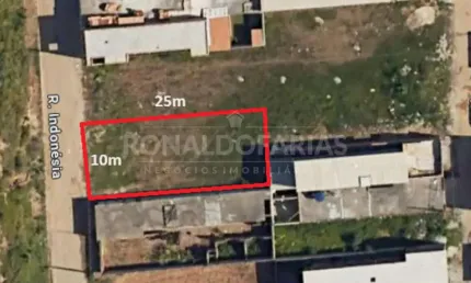Terreno de 250m² a venda na região da Vila São José.