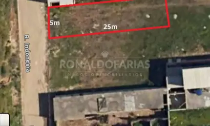 Terreno de 125m² a venda na região da Vila São José.