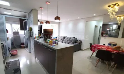 Apartamento a venda com 03 dormitórios sendo 01 suíte no Campo Grande