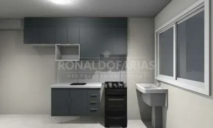 Apartamento para locação  2 dormitórios e 1 vaga novo andar alto av. sabará