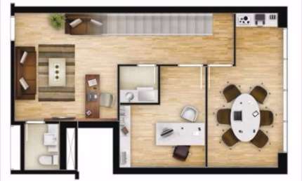Sala comercial à venda na Avenida Praia de Belas, 1212, Praia de Belas, Porto Alegre por R$ 550.000