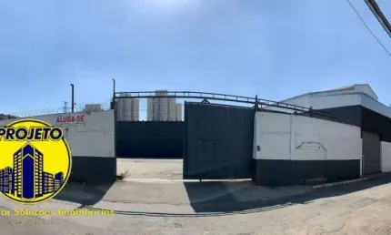 GALPÃO PARA LOCAÇÃO -  BAIRRO DO LIMÃO A 200 METROS DA MARGINAL