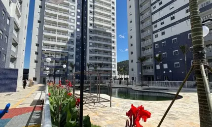 Apartamento dois quartos, varanda gourmet e vaga de frente pro Mar
