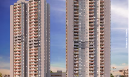 Apê de 2dorms., com varanda e vaga ao lado do Metrô!