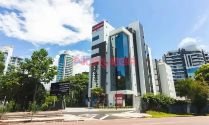 Sala Comercial de Alto Padrão em Mossunguê - Curitiba-PR: 1 sala, 1 banheiro, 91,02 m² - Venda ou Locação!