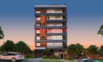 Apartamento à venda em Curitiba-PR, 2 quartos, 1 suíte, 2 salas, 1 banheiro, 1 vaga de garagem, 63,03m² - Bairro Cabral.