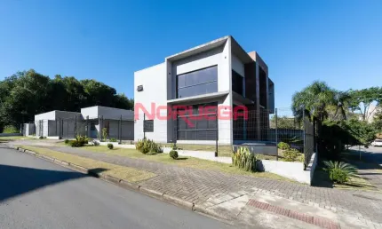 Casa comercial com 7 salas para alugar na rua raquel prado, 540, mercês, curitiba, 400 m2 por r$ 25.000