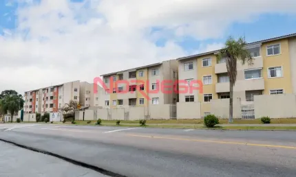 Apartamento com 3 quartos para alugar na estrada de santa cândida, 242, santa cândida, curitiba, 50 m2 por r$ 1.450