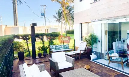 Apartamento com 3 suítes, Porteira Fechada  - Porto das Dunas