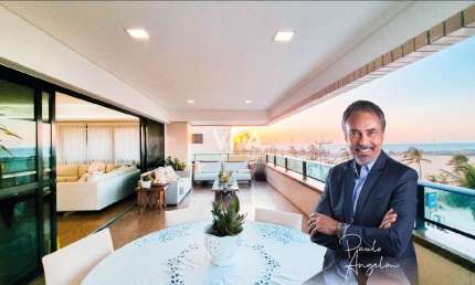 Apartamento Vista Mar com  4 suítes  - Praia de Iracema