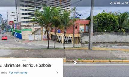 Terreno à venda na Avenida Julio De Abreu, 437, Varjota, Fortaleza