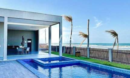 Casa em condomínio fechado com 4 quartos à venda na Rua Da Praia, 95, Flecheiras, Trairi