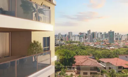 Apartamento de 120m² com 3 suítes no Caminho das Árvores