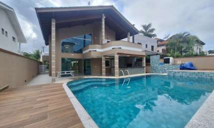 Casa em condomínio fechado com 4 quartos à venda na Vista Linda, Bertioga 