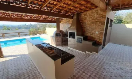Chácara para Venda em Cajamar, Ponunduva, 4 dormitórios, 4 suítes, 6 banheiros, 20 vagas