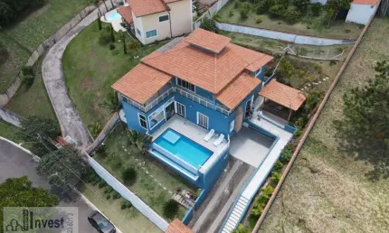 Casa em condomínio para venda em cotia, granja caiapiá, granja viana, 3 dormitórios, 1 suíte, 4 banheiros, 4 vagas