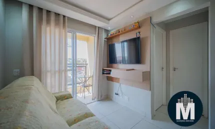 Apartamento com 2 Quartos, 49m², 1 Vaga de garagem - Osasco
