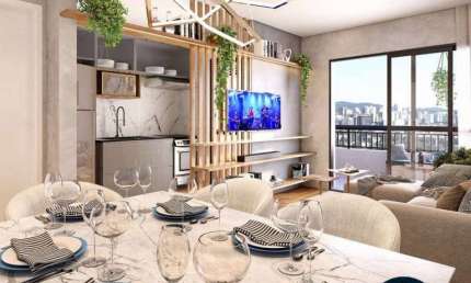 Aptos em Barueri c/ 2 e 3 Dorms|De 63 a 81m²| c/ Suite|Terraço| 1 e 2 Vagas