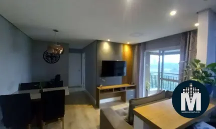 Apartamento 2 quartos à venda com 1 vaga, 60m2 - jardim tupanci, barueri