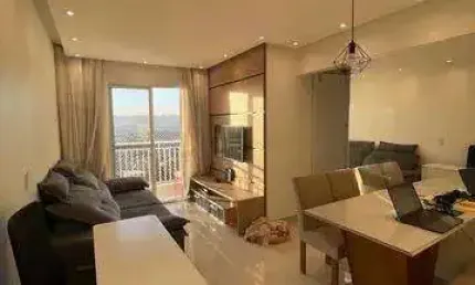 APARTAMENTO 2 QUARTOS À VENDA COM SACADA E 1 VAGA - NOVA JANDIRA