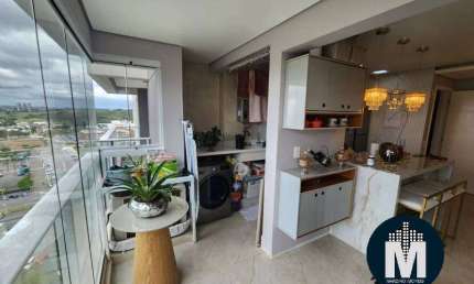 Apartamento à Venda 1 Suíte e 2 Vagas, 74m2 - Bethaville, Barueri
