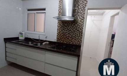 Apto 3 Dorms à venda, suíte, 85m², varanda Goumert, 1 vaga - Parque Barueri