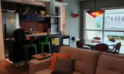 Apartamento 2 quartos à venda e 2 vagas, 76m2 - 18 do forte, barueri