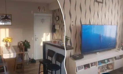 Apartamento com 2 quartos e 1 vaga à venda, 51m2 - centro, barueri