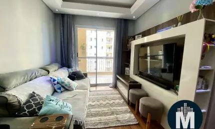 Apartamento 3 quartos à venda e 2 banheiros, 80m2 - jardim tupanci, barueri