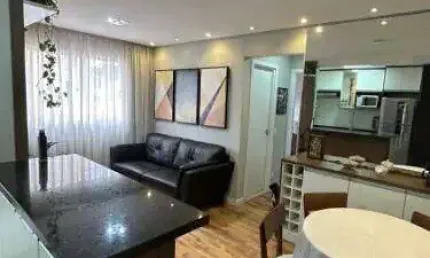 Apartamento 2 quartos à venda e 1 vaga, 51m2 - centro, barueri