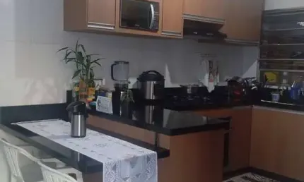 Casa à venda 2 Quartos, Área Goumert C/ Churrasqueira, 2 Vagas - Jandira
