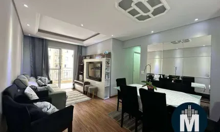 Apartamento 3 quartos e 2 banheiros à Venda, 80m2 - Jardim Tupanci, Barueri
