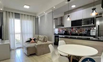 Apartamento 2 quartos e 2 banheiros à venda, 54m2 - parque viana, barueri