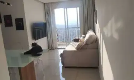 Apartamento 2 quartos à venda com sacada e 1 vaga - Parque Nova Jandira