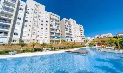 Apartamento térreo c/ 2 dormitórios + quintal , cond. tons de ipanema