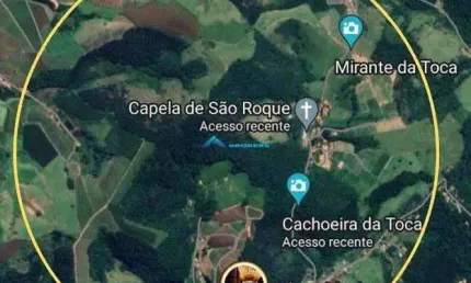 Área/sítio a venda com 574.435 m², estrada da toca, jundiaí, bairro caxambu