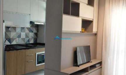 Apartamento tipo Studio em condomínio contemporâneo no In Design com 48 m² em excelente localização para locação