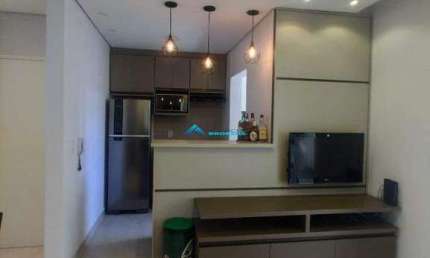 Oportunidade no condomínio vivarte Alamedas com 60 m² , varamda 1 vaga de garagem coberta