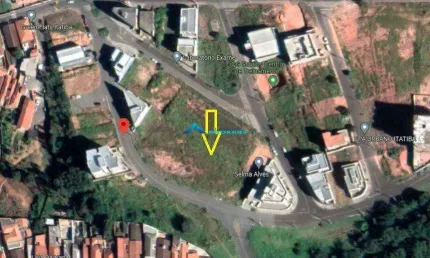 Terreno em aclive com topografia plana, 279m morrão da força itatiba sp