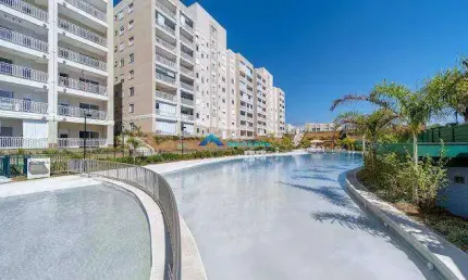 Apartamento a venda com 2 dormitórios, cond. tons de ipanema medeiros jundiai sp