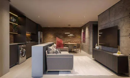 Lançamento: apartamento com 2 dormitórios sendo 1 suíte - praia brava - itajaí/sc