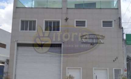 Prédio com 3 salas para alugar na Vila Palmares, Santo André 