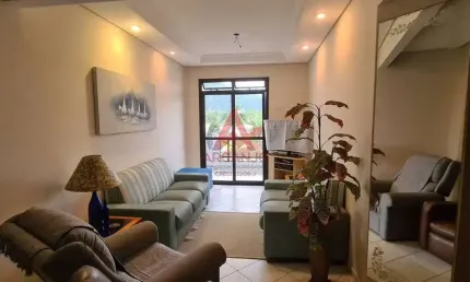 Ed. cunhambebe - apartamento a venda no centro de ubatuba