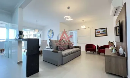 Apartamento a venda ' mobiliado' de 3 dormitórios em ubatuba-sp