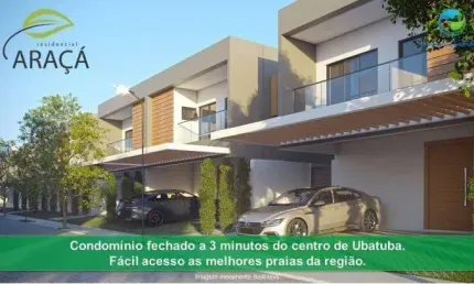 Casa em condomínio fechado com 3 quartos à venda no Jardim Carolina, Ubatuba 